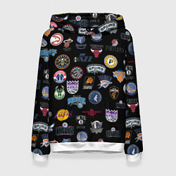 Женская толстовка NBA Pattern