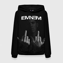 Толстовка-худи женская EMINEM, цвет: 3D-черный