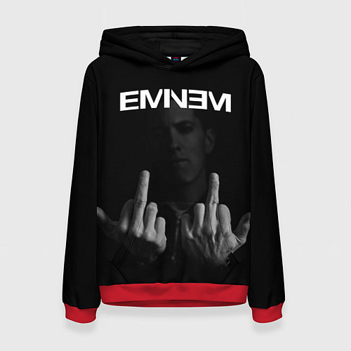 Женская толстовка EMINEM / 3D-Красный – фото 1