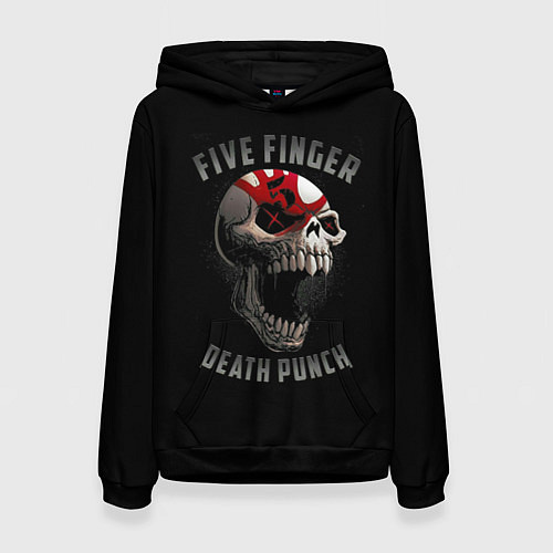 Женская толстовка Five Finger Death Punch / 3D-Черный – фото 1