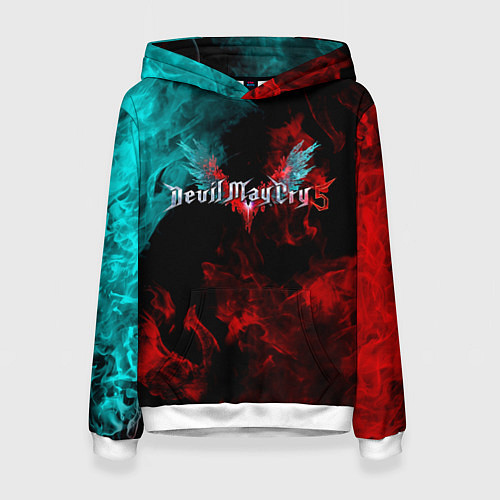Женская толстовка DEVIL MAY CRY / 3D-Белый – фото 1