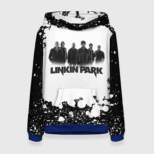 Женская толстовка LINKIN PARKспина / 3D-Синий – фото 1