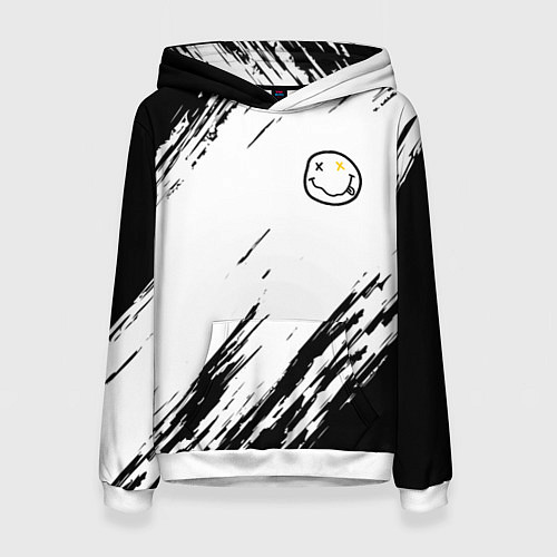 Женская толстовка NIRVANA / 3D-Белый – фото 1