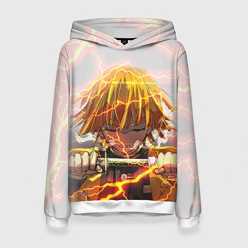 Женская толстовка KIMETSU NO YAIBA / 3D-Белый – фото 1