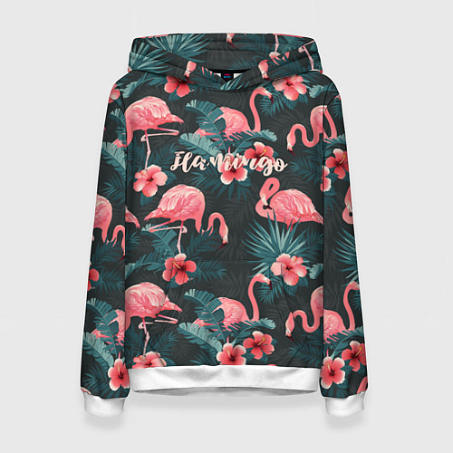 Женская толстовка Flamingo / 3D-Белый – фото 1