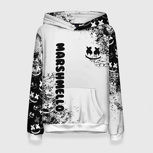 Женская толстовка Marshmello / 3D-Белый – фото 1