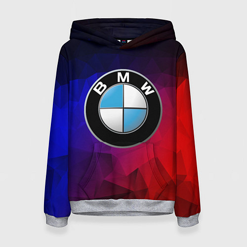 Женская толстовка BMW NEON / 3D-Меланж – фото 1