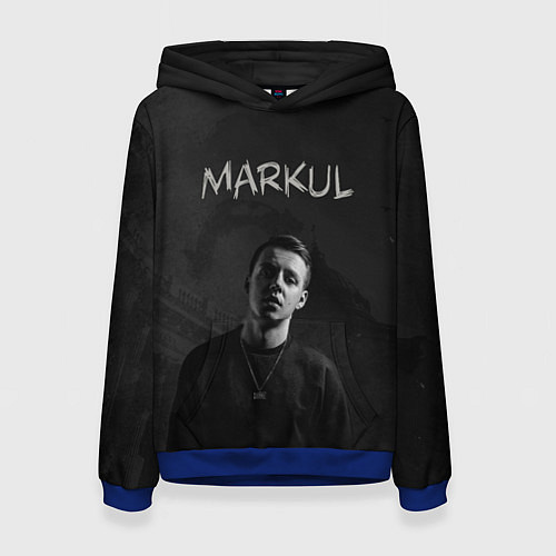 Женская толстовка MARKUL / 3D-Синий – фото 1