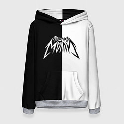 Толстовка-худи женская ПОШЛАЯ МОЛЛИ, цвет: 3D-меланж