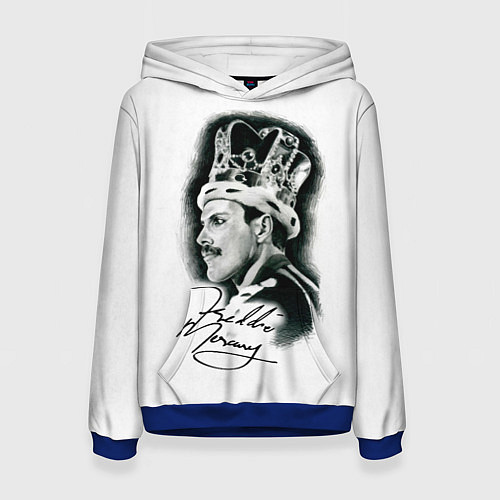 Женская толстовка Queen / 3D-Синий – фото 1