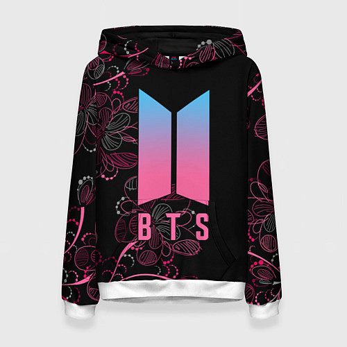 Женская толстовка BTS / 3D-Белый – фото 1
