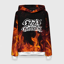 Толстовка-худи женская Ozzy Osbourne, цвет: 3D-белый