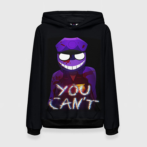 Женская толстовка Five Nights At Freddy's / 3D-Черный – фото 1