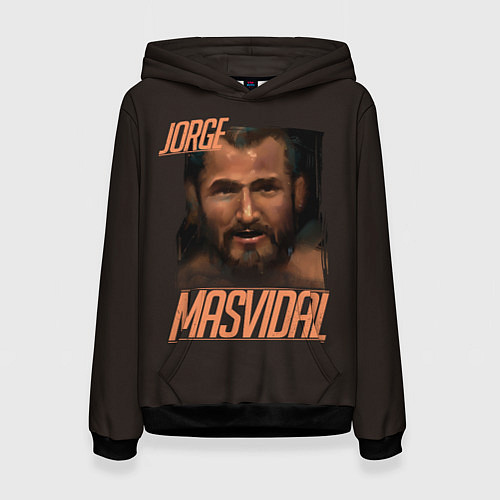 Женская толстовка Jorge Masvidal / 3D-Черный – фото 1