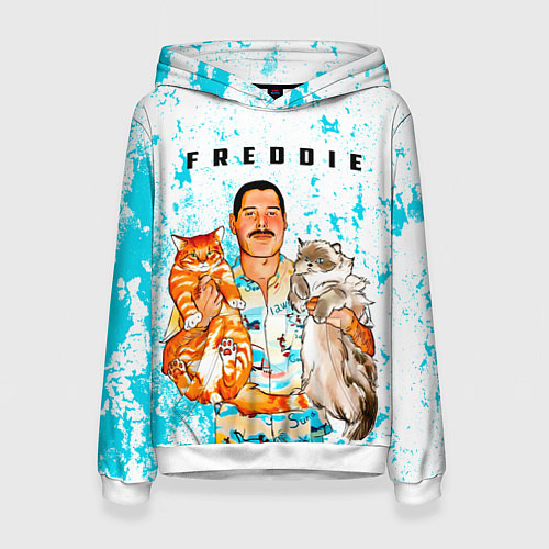 Женская толстовка Queen / 3D-Белый – фото 1