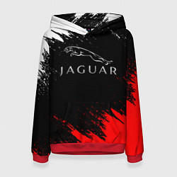 Толстовка-худи женская Jaguar, цвет: 3D-красный
