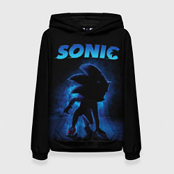 Женская толстовка Sonic in shadow