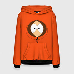 Толстовка-худи женская Кенни, цвет: 3D-черный