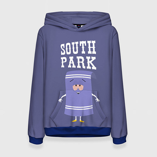 Женская толстовка South Park Полотенчико / 3D-Синий – фото 1