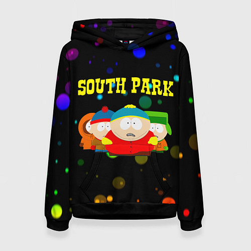 Женская толстовка South Park / 3D-Черный – фото 1