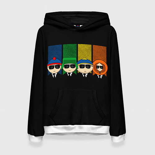 Женская толстовка South Park / 3D-Белый – фото 1