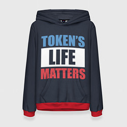 Женская толстовка TOKENS LIFE MATTERS