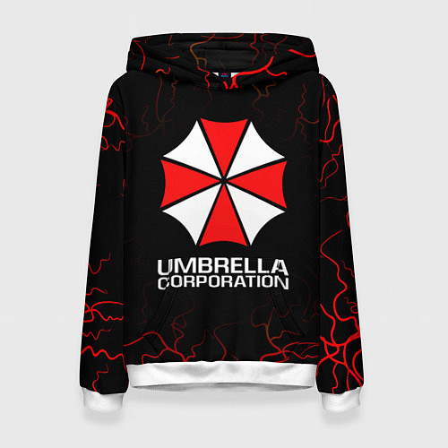 Женская толстовка UMBRELLA CORP / 3D-Белый – фото 1