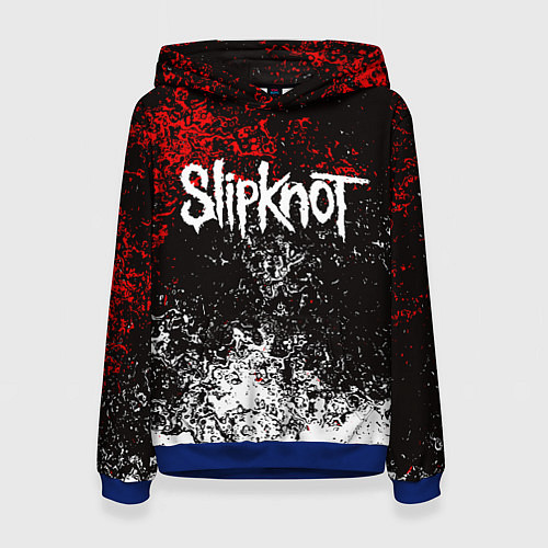 Женская толстовка SLIPKNOT / 3D-Синий – фото 1