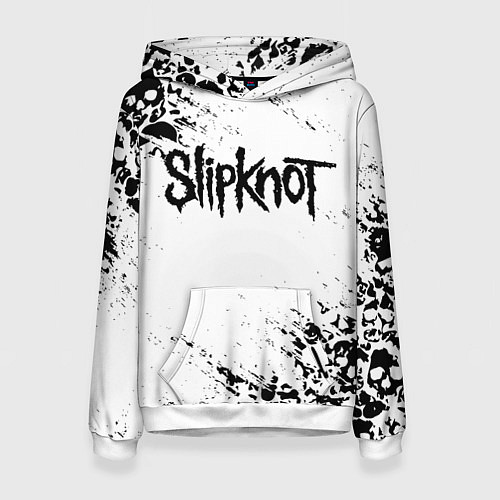 Женская толстовка SLIPKNOT / 3D-Белый – фото 1