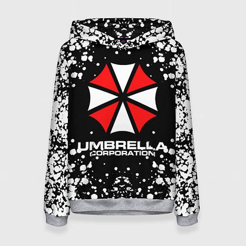 Женская толстовка Umbrella Corporation / 3D-Меланж – фото 1