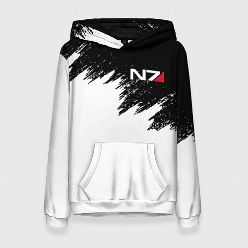 Женская толстовка MASS EFFECT N7 / 3D-Белый – фото 1