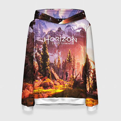 Женская толстовка Horizon Zero Dawn / 3D-Белый – фото 1