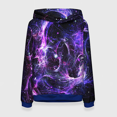 Женская толстовка SPACE / 3D-Синий – фото 1