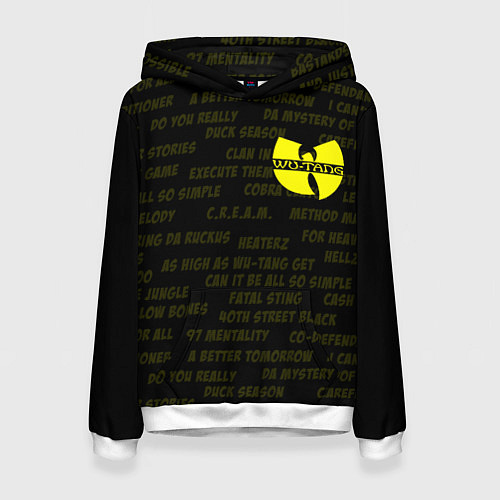 Женская толстовка WU-TANG CLAN / 3D-Белый – фото 1