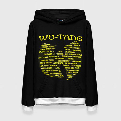 Женская толстовка WU-TANG CLAN / 3D-Белый – фото 1