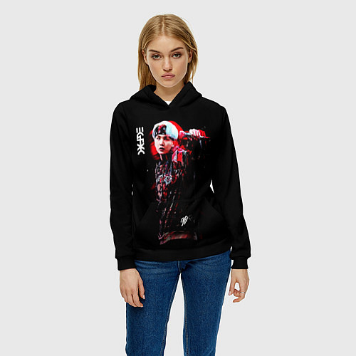 Женская толстовка BTS / 3D-Черный – фото 3