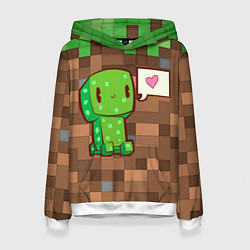 Женская толстовка Minecraft Creeper