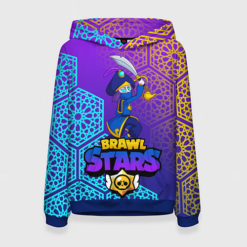 Женская толстовка MORTIS BRAWL STARS / 3D-Синий – фото 1