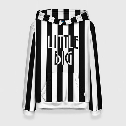 Женская толстовка Литл,биг / 3D-Белый – фото 1