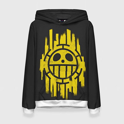 Женская толстовка Skull One Piece / 3D-Белый – фото 1