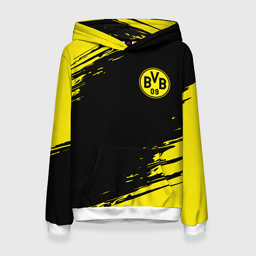 Женская толстовка BORUSSIA / 3D-Белый – фото 1