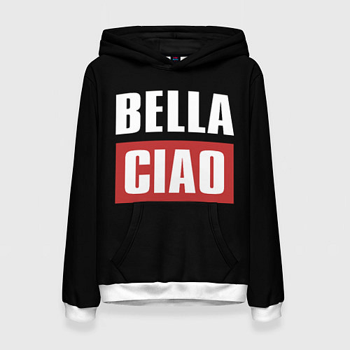 Женская толстовка Bella Ciao / 3D-Белый – фото 1