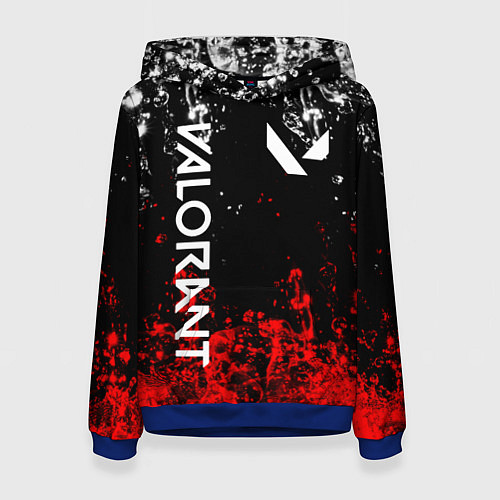 Женская толстовка VALORANT / 3D-Синий – фото 1