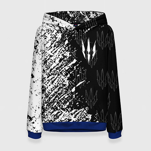 Женская толстовка The Witcher / 3D-Синий – фото 1