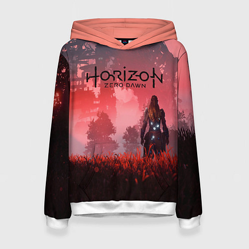 Женская толстовка HORIZON ZERO DAWN / 3D-Белый – фото 1