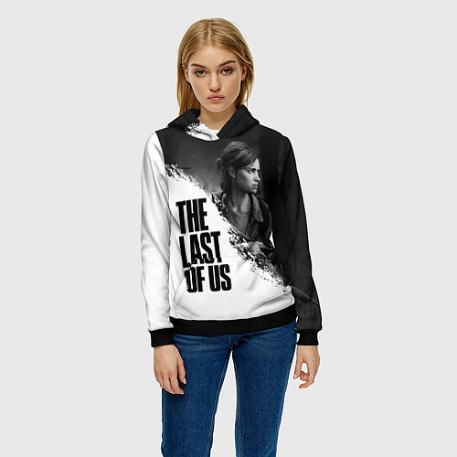 Женская толстовка THE LAST OF US 2 / 3D-Черный – фото 3