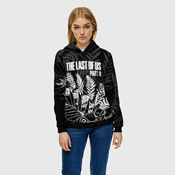 Толстовка-худи женская THE LAST OF US 2, цвет: 3D-черный — фото 2