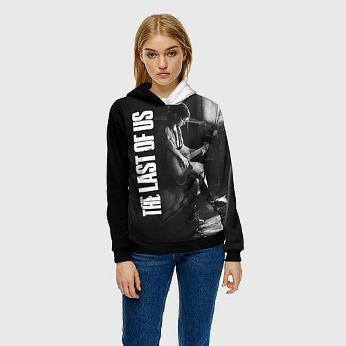 Женская толстовка The last of us part 2 ЭЛЛИ / 3D-Черный – фото 3