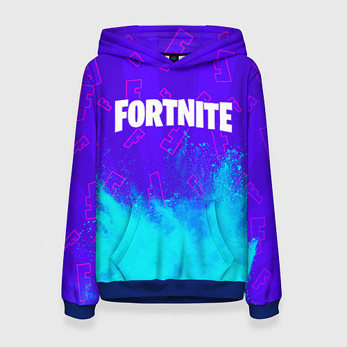 Женская толстовка FORTNITE ФОРТНАЙТ / 3D-Синий – фото 1