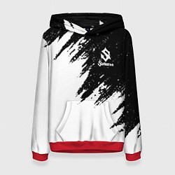 Толстовка-худи женская Sabaton, цвет: 3D-красный